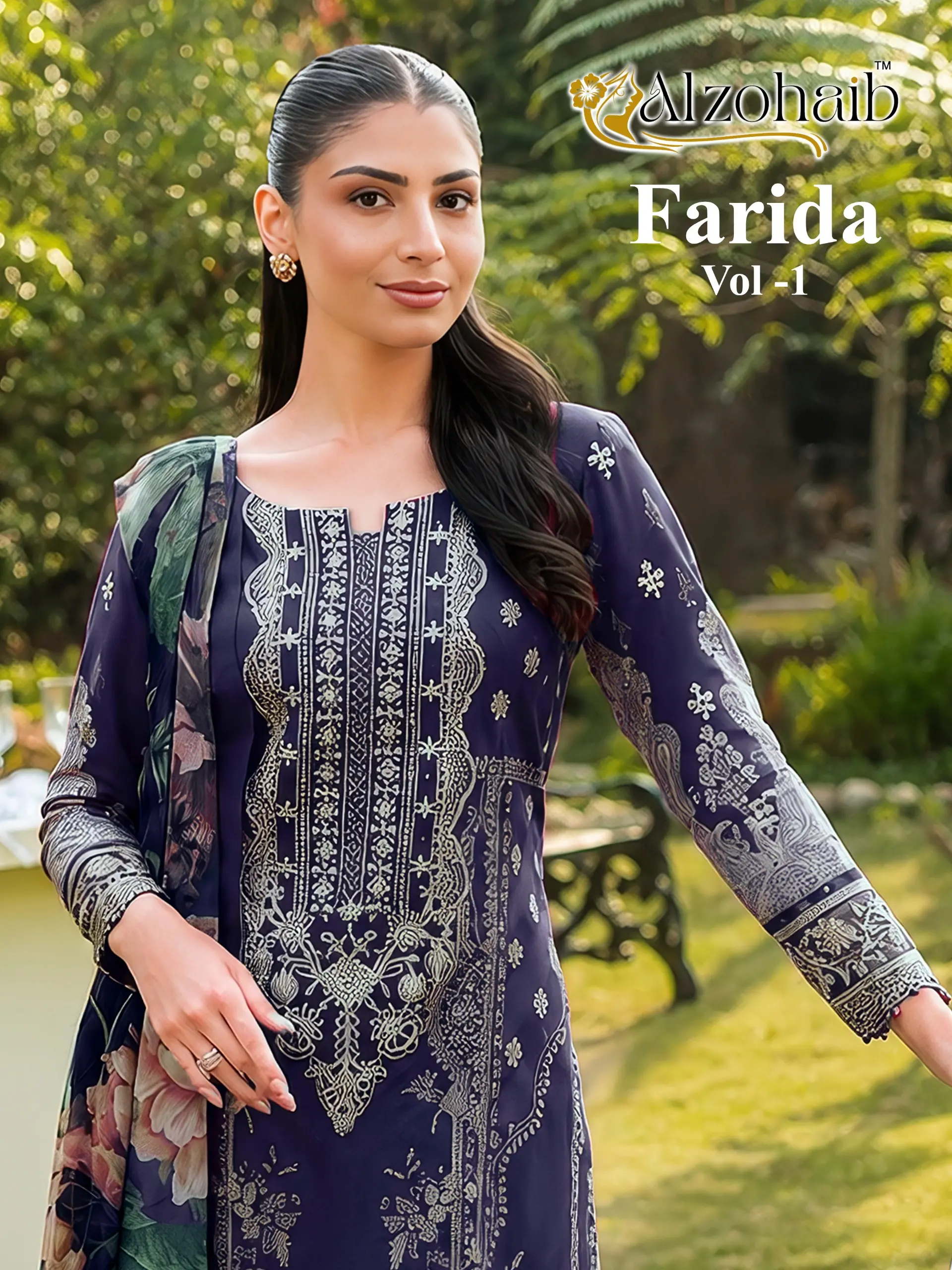 Al Zohaib Farida Vol 1 Cotton Dupatta