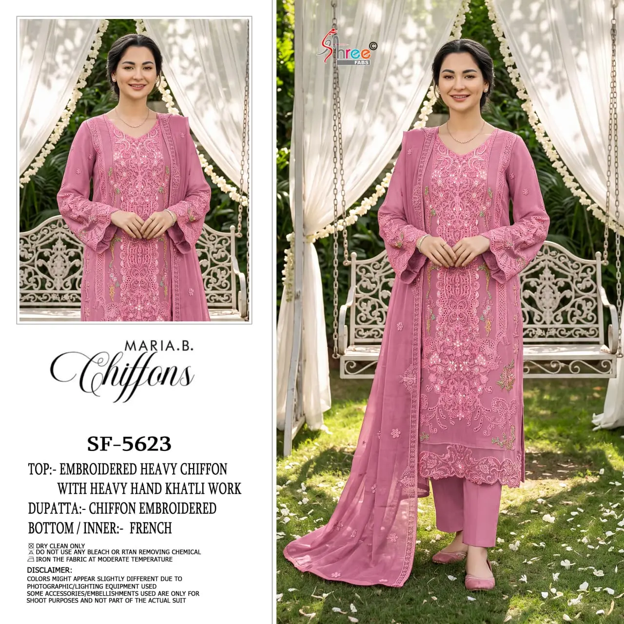 Shree Fabs SF 5623 Maria B Chiffons