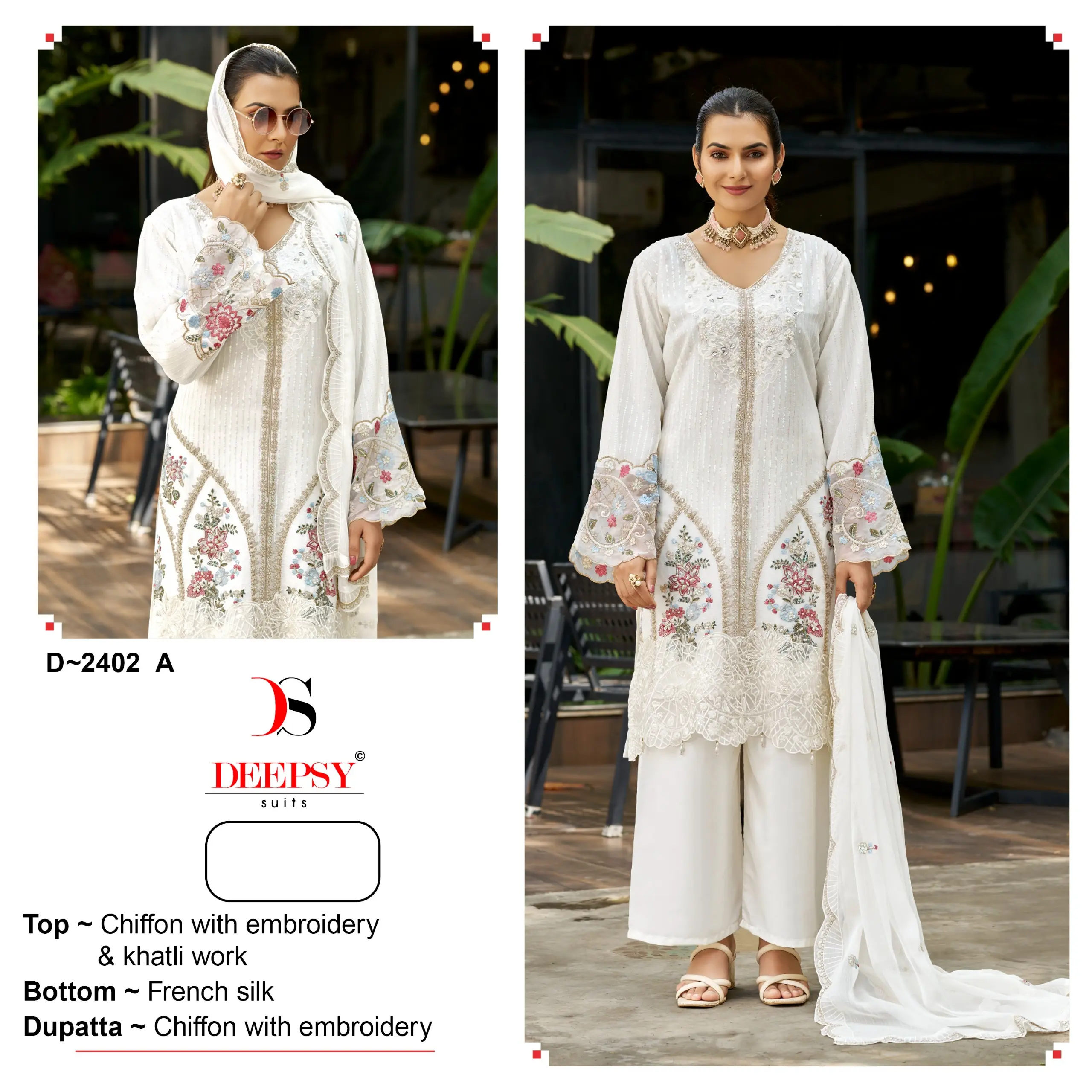 Deepsy Suits D No 2402 Semi Stitched