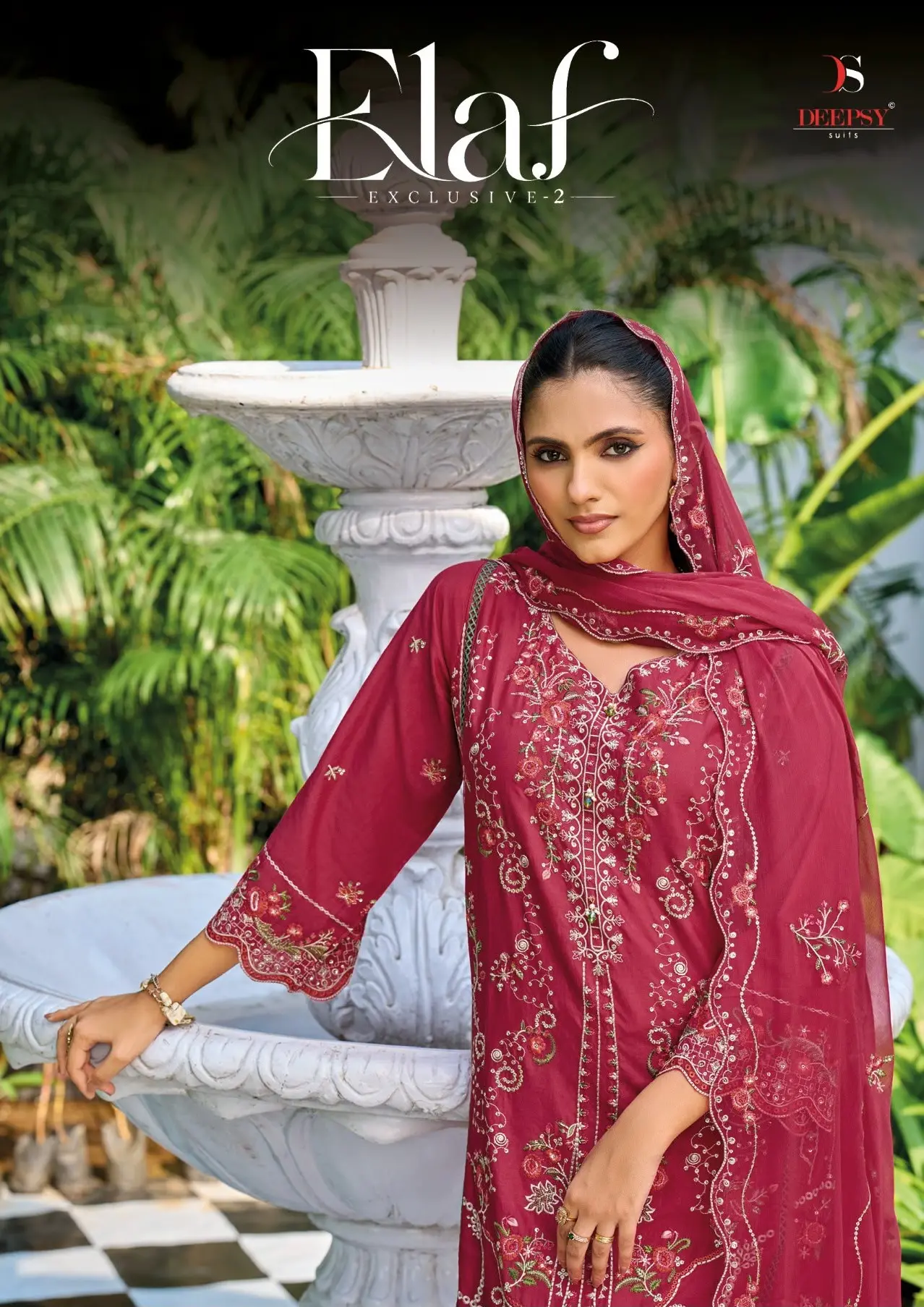 Deepsy Suits Elaf Exclusive 2 Cotton Mal Dupatta