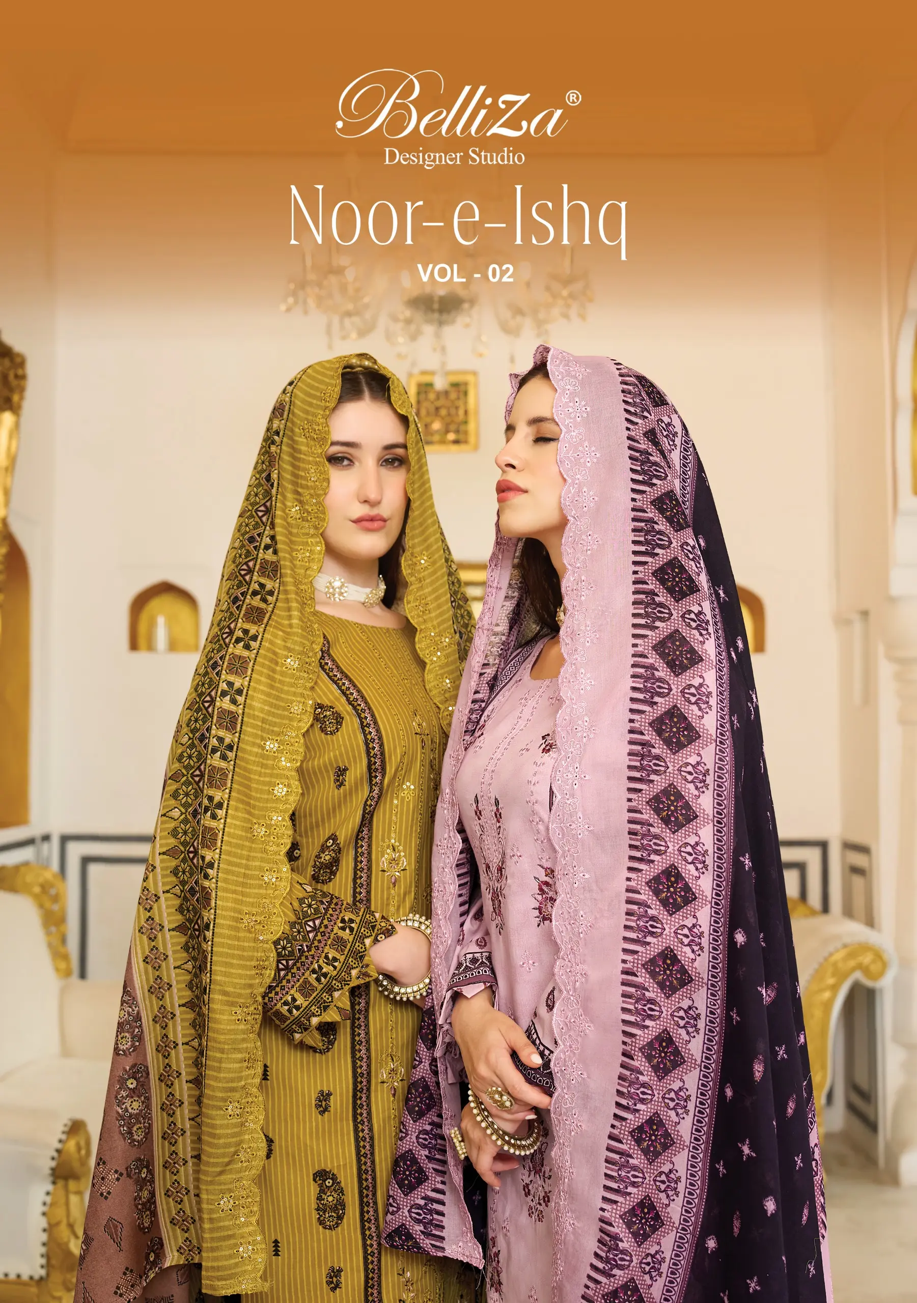 Belliza Designer Studio Noor-e-Ishq Vol 2 Cotton Suits