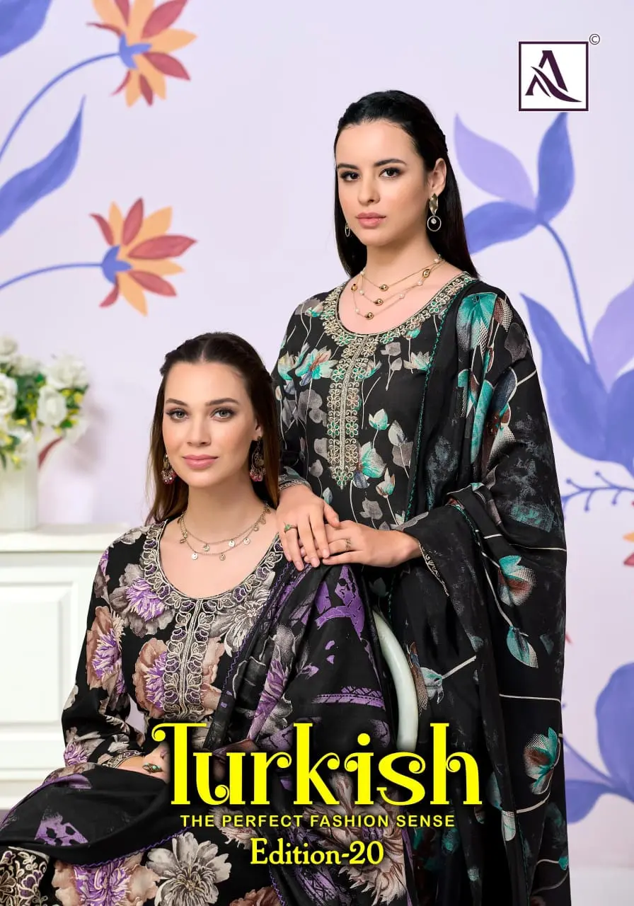 Alok Suit Turkish Edition-20 Viscose Rayon Suits