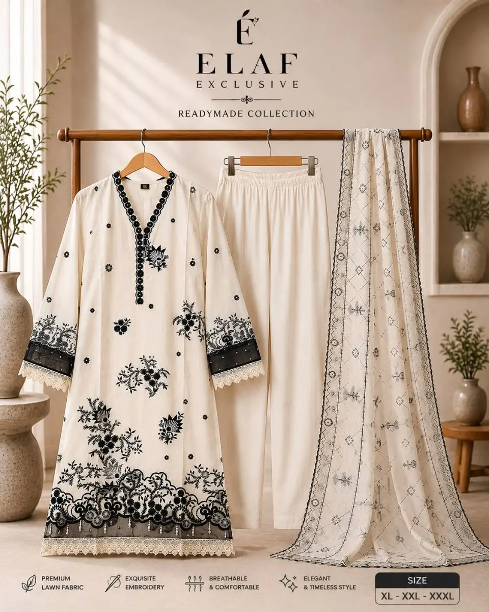 DEEPSY SUITS ELAF EXCLUSIVE PREMIUM STITCHING BEMBERG CHIFFON DUPATTA