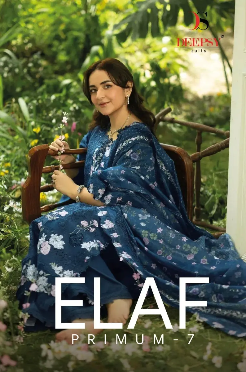 DEEPSY SUITS ELAF PREMIUM LUXURY LAWN VOL 7 WITH OPEN IMAGES