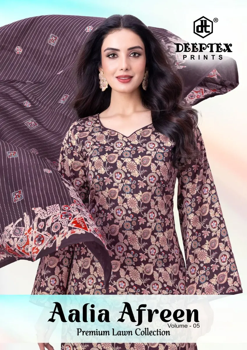 Deeptex Aalia Afreen Vol 5 | 2 Meters Bottom
