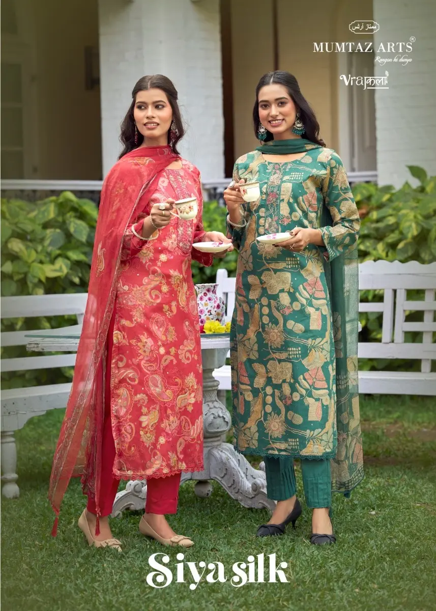 MUMTAZ ARTS SIYA JAM SILK