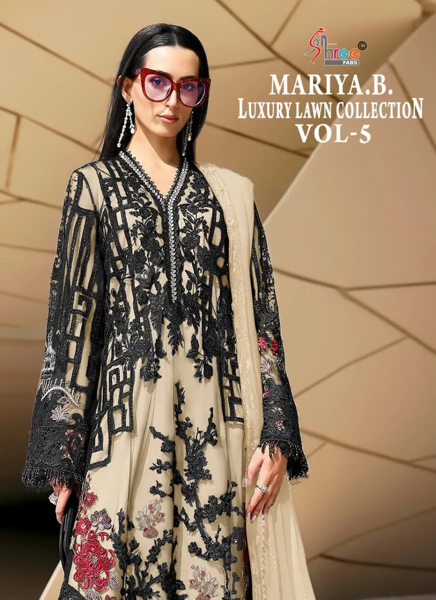 SHREE FABS MARIYA B LUXURY LAWN COLLECTION VOL 5 KOTA DORIYA