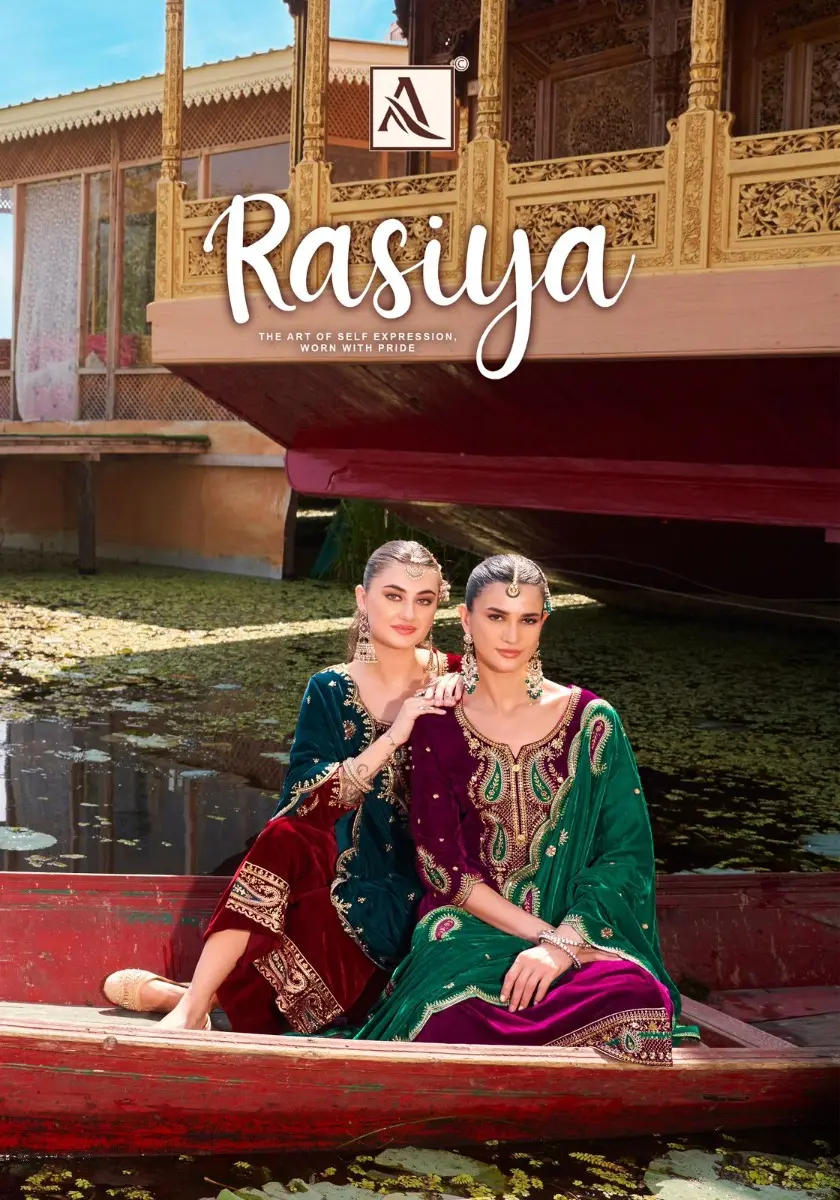 ALOK SUITS RASIYA PREMIUM VELVET COLLECTION