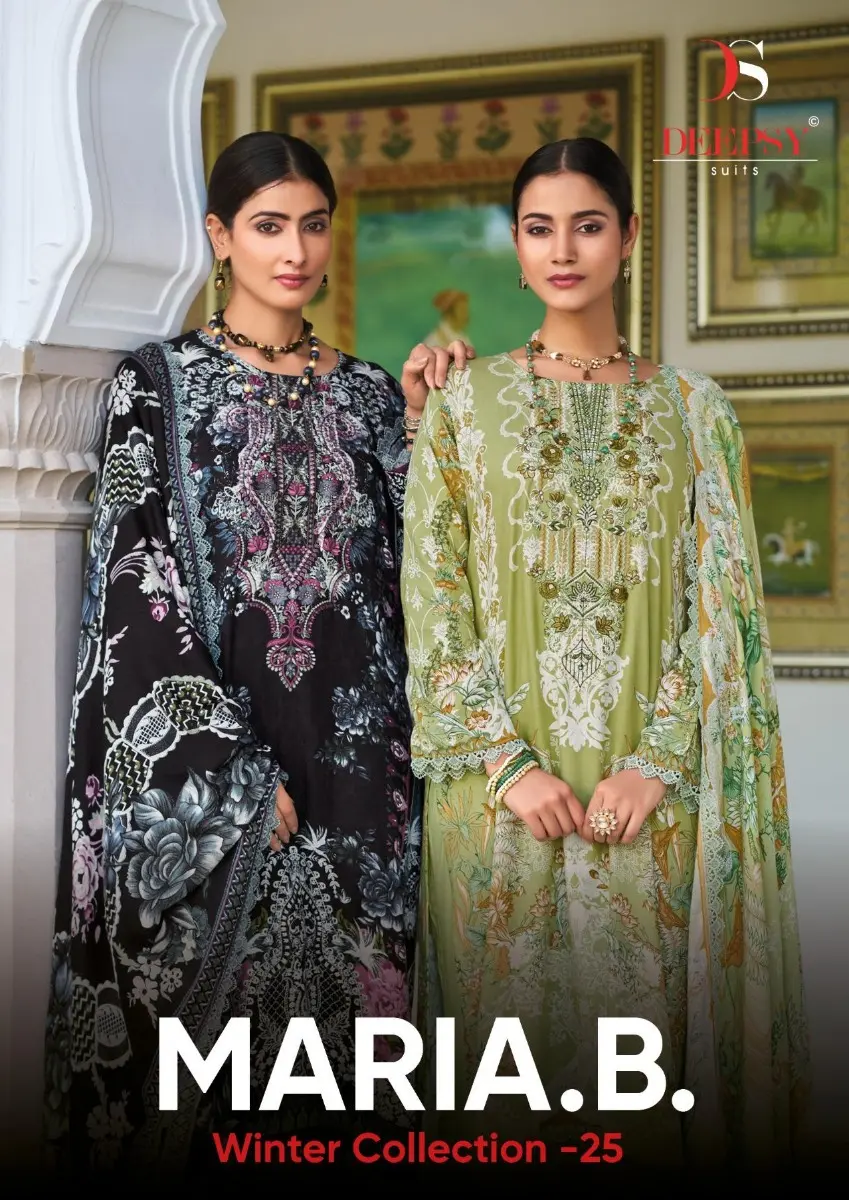 DEEPSY SUITS MARIA B WINTER COLLECTION 25 