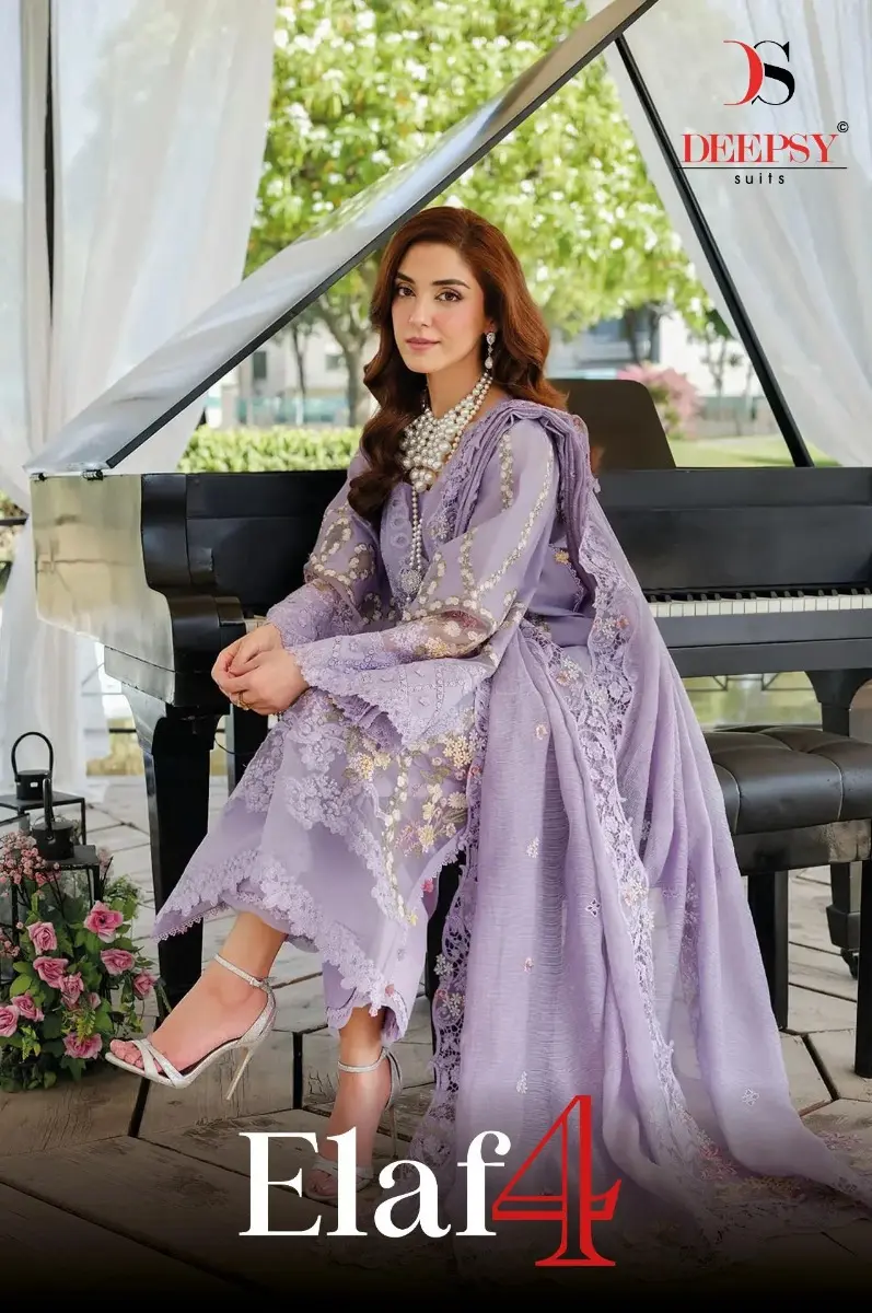 DEEPSY SUITS ELAF LUXURY LAWN 4