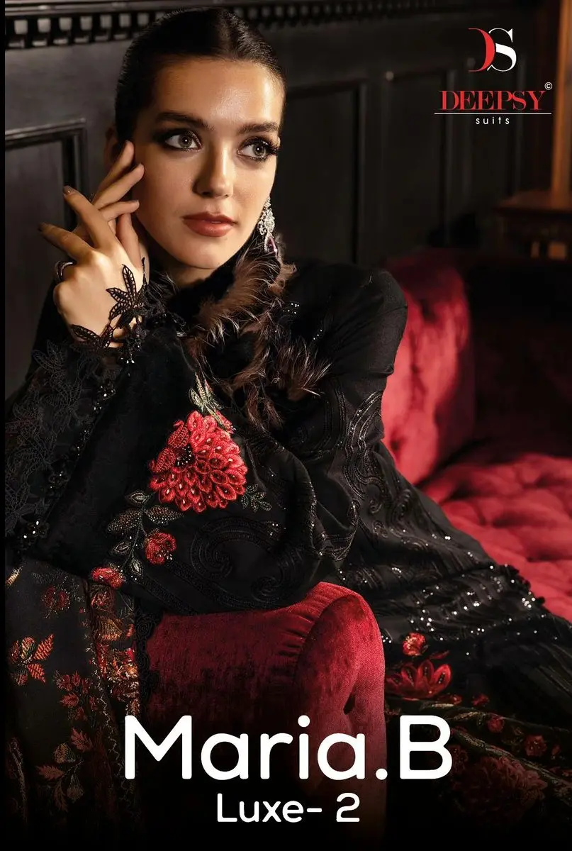 DEEPSY SUITS MARIA B LUXE 25 2 COTTON DUPATTA