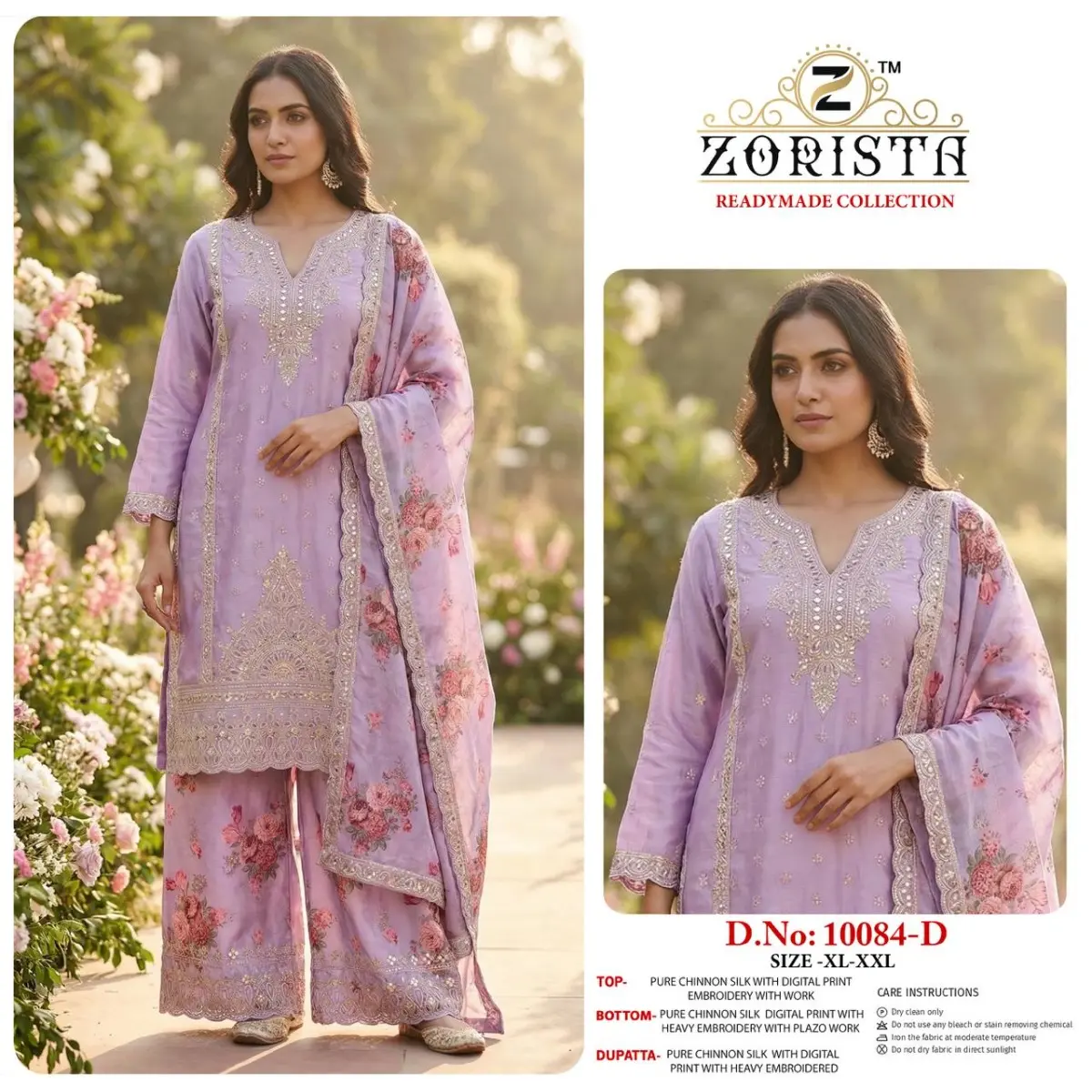 ZORISTA REDAYMADE COLLETION DNO 10084 ABCD