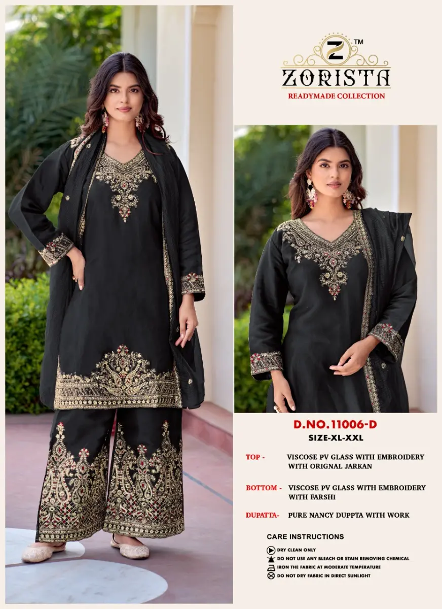 ZORISTA REDAYMADE COLLETION DNO 11006 ABCD