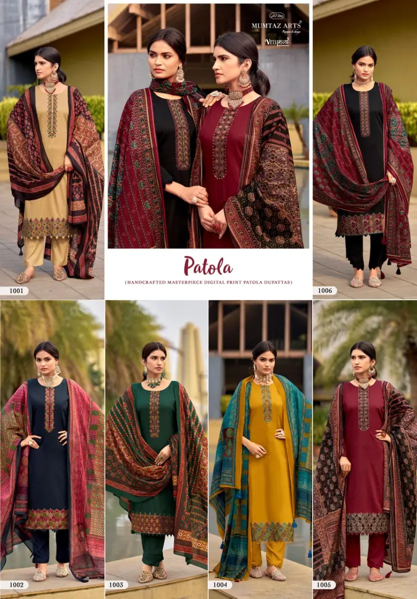 MUMTAZ ARTS PATOLA 2026