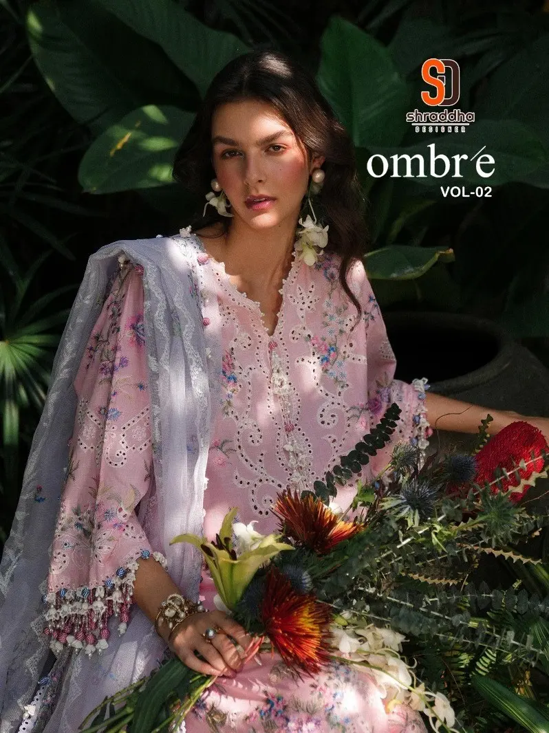 SHRADDHA DESIGNER OMBRE Vol 2 WITH OPEN IMAGES