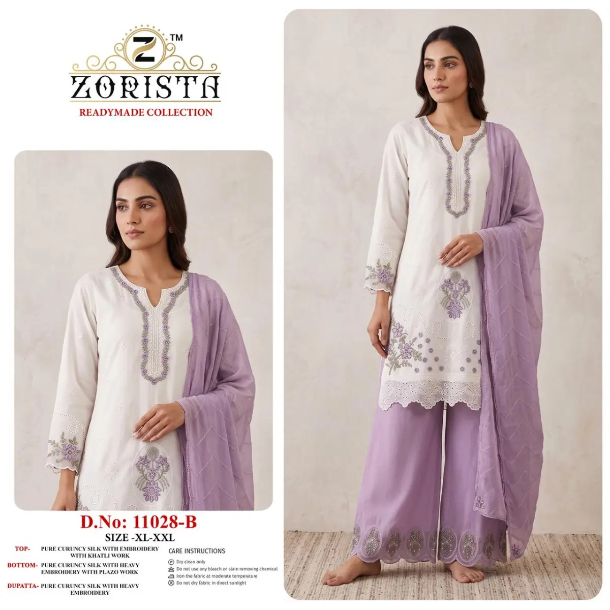 ZORISTA REDAYMADE COLLETION DNO 11028 ABCD