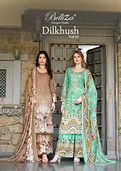 Belliza Designer Studio Dilkhush Vol 7 branded catalogue cover