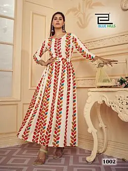 Blue Hills Rose Vol 1 Stitched