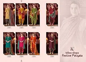 Alok Suit FESTIVE PATIYALA