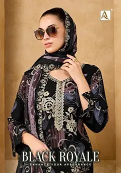 ALOK SUITS BLACK ROYALE