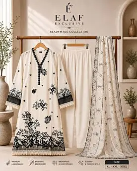 DEEPSY SUITS ELAF EXCLUSIVE PREMIUM STITCHING BEMBERG CHIFFON DUPATTA