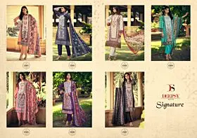 DEEPSY SUITS SIGNATURE lawn Chiffon Dupatta with open images