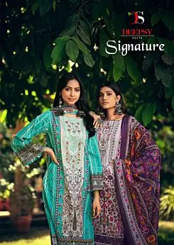 DEEPSY SUITS SIGNATURE lawn Chiffon Dupatta with open images