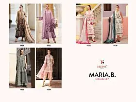 DEEPSY SUITS Maria B Premium Embroidered vol 4 Cotton Dupatta