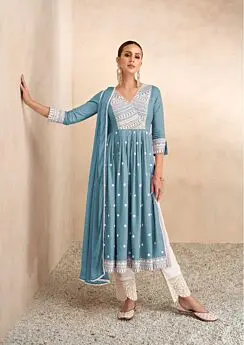 VAMIKA AADHIRA Vol 4 Light Color Stitched 