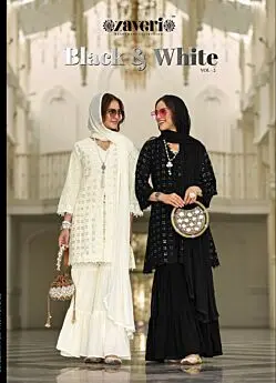 Zaveri BLACK WHITE 2 Readymade