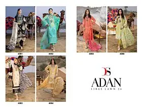 DEEPSY SUITS ADAN LIBAS LAWN 24 Chiffon Dupatta