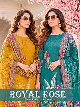 ALOK SUITS HARSHIT ROYAL ROSE