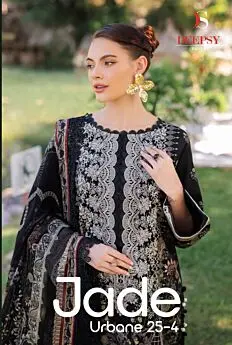 DEEPSY SUITS Jade Urban Lawn 25 4 cotton dupatta 