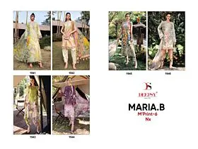 DEEPSY SUITS MARIA B MPRINT VOL 6 NX COTTON DUPATTA WITH OPEN IMAGES