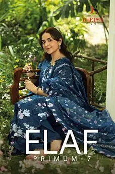 DEEPSY SUITS ELAF PREMIUM LUXURY LAWN VOL 7