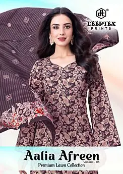 Deeptex Aalia Afreen Vol 5 | 2 Meters Bottom