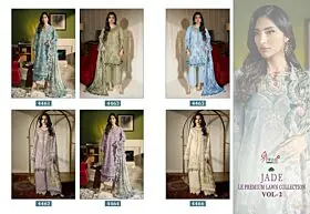 SHREE FABS JADE LE PREMIUM LAWN COLLECTION VOL 2 COTTON DUPATTA