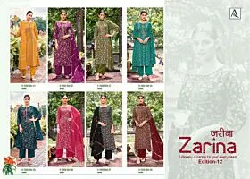 ALOK SUITS ZARINA VOL 12