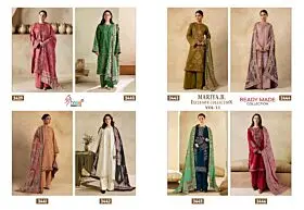 SHREE FABS MARIA B EXCLUSIVE COLLECTION VOL 11 READYMADE CHIFFON DUPATTA