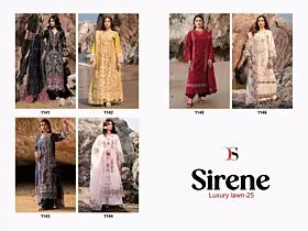 DEEPSY SUITS SIRENE LUXURY Lawn 25 with open images