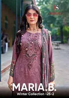 DEEPSY SUITS MARIA B Winter collection 25 2