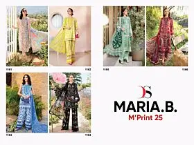DEEPSY SUITS MARIA B. M PRINT 25 COTTON DUPATTA with open images