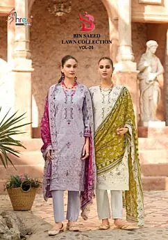 SHREE FABS BIN SAEED LAWN COLLECTION VOL 25