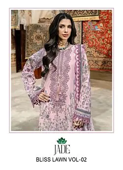 SHREE FABS JADE BLISS LAWN VOL 2 CHIFFON DUPATTA