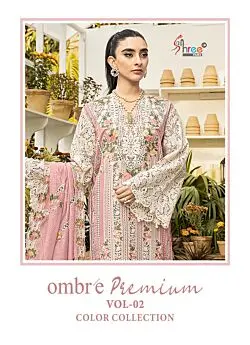 SHREE FABS OMBRE PREMIUM VOL 2 COLOR COLLECTION 3963
