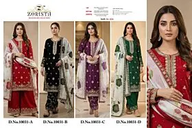 ZORISTA REDAYMADE COLLETION DNO 10031 ABCD