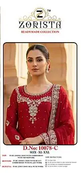ZORISTA READYMADE COLLECTION D NO 10078 ABCD