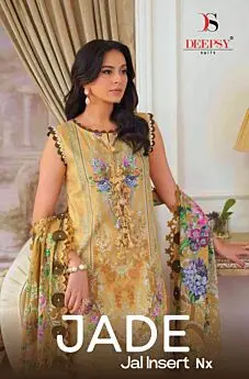 DEEPSY SUITS Jade JAL INSERT Nx Chiffon Dupatta