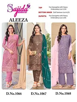 SAJIDA ALEEZA VOL 1 WITH OPEN IMAGES