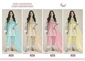 Shree fabs ZARA SHAHJAHAN LAWN EDITION 25